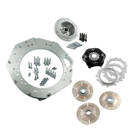 PMC Motorsports - Race Stage 3 GM Chevrolet V8 LS - BMW M57N2 GS6-53DZ HGU HGK / N54 GS6-53BZ - 184mm / 7.25" (P)