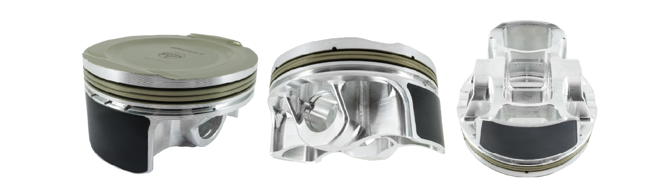 Platinum Racing Products - ITALIAN RP PISTONS TO SUIT NISSAN RB32 [3.2LTR. STROKER]
