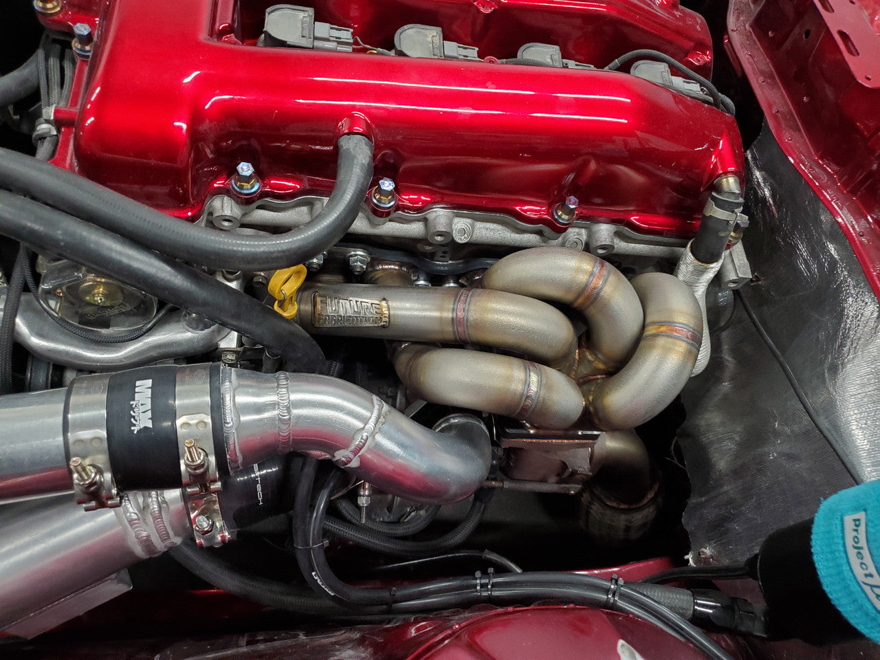 Fabricación futura - Colector de repuesto Future Fab Nissan SR20DET T2