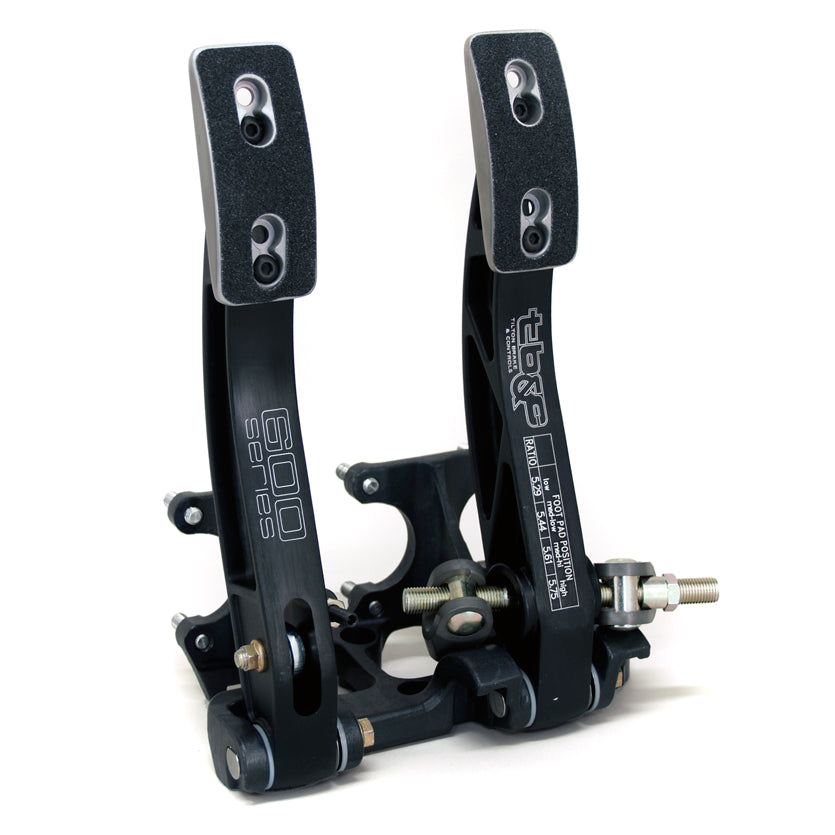 TILTON - 600-Series 2-Pedal Floor Mount Assembly