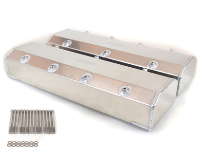 Canton - Valve Covers For Big Block Chevy Fabricated Aluminum With Hardware