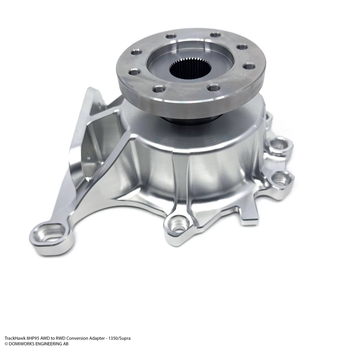 DomiWorks Engineering - Dodge AWD to RWD Conversion Kit - 1350 Yoke Natural