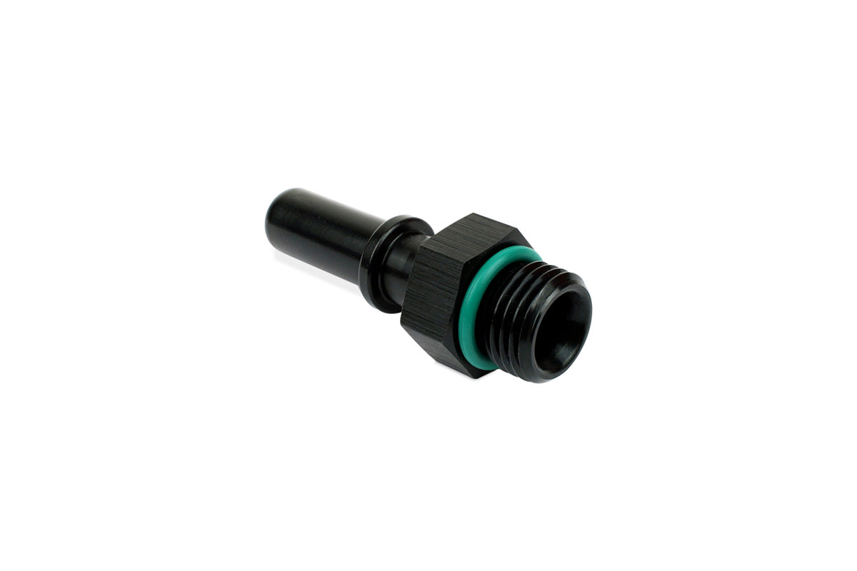 Improved Racing - Male -6 ORB to M10 SAE J2044 Quick Connect Male Tube Adapter Fitting, Straight