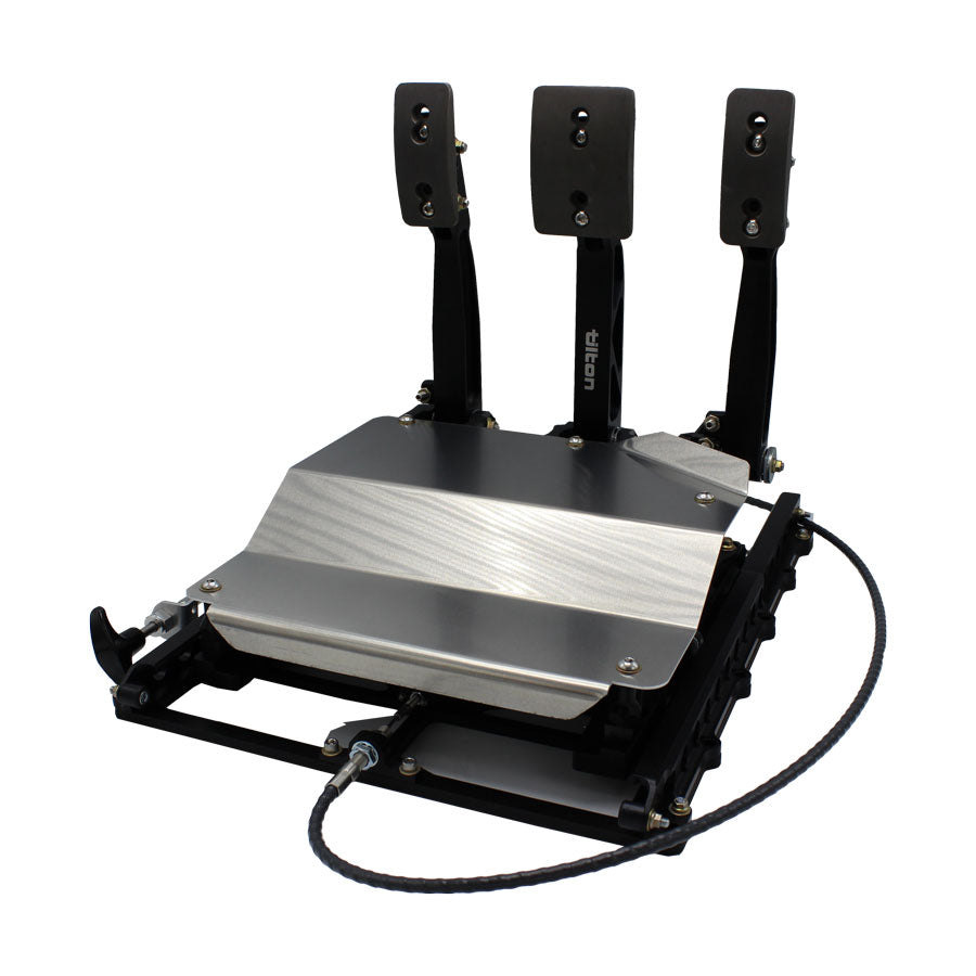 TILTON - 850-Series 3-pedal Underfoot Pedal Assembly with Slider System