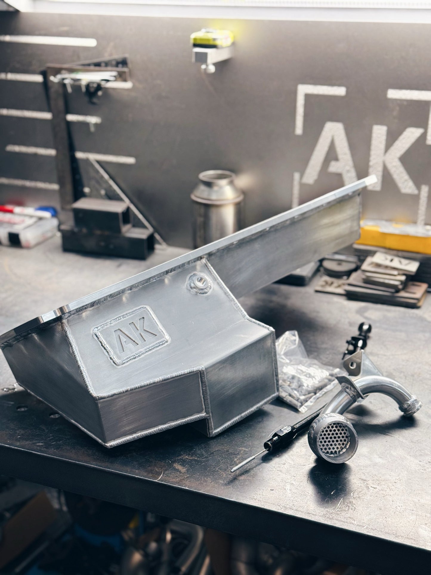 AK N54 to S14 Custom Front Sump Oil Pan