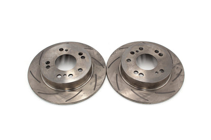 ROFU - Max Street Friction Slotted Rear Rotors Nissan 240SX S13 / S14 - 4 & 5 LUG