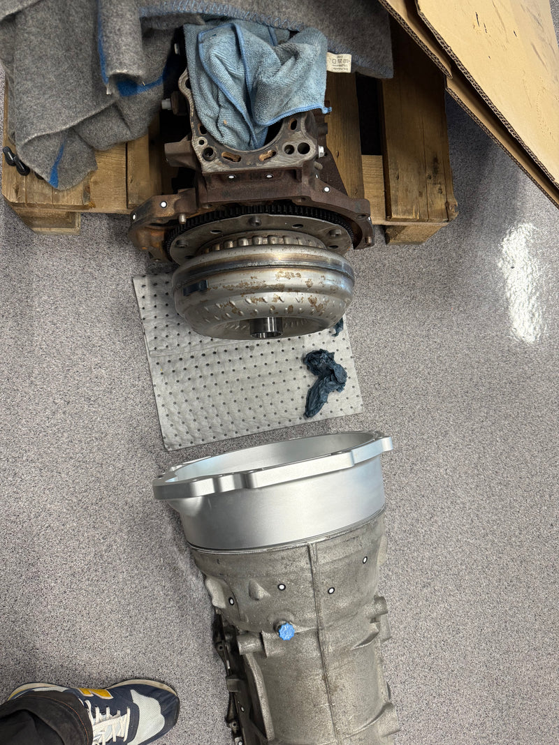 DomiWorks Engineering - TOYOTA 1JZ/2JZ ULTIM8HP BELLHOUSING - FULL SUPRA MKIV VEHICLE KIT