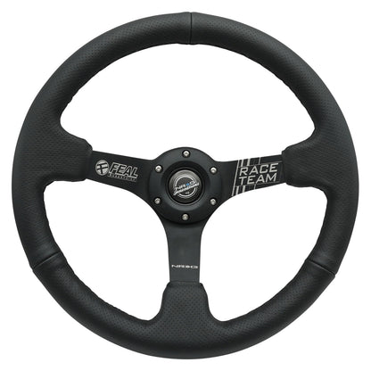 NRG - 350MM DEEP DISH STEERING WHEEL FEAL RACE TEAM SPEC