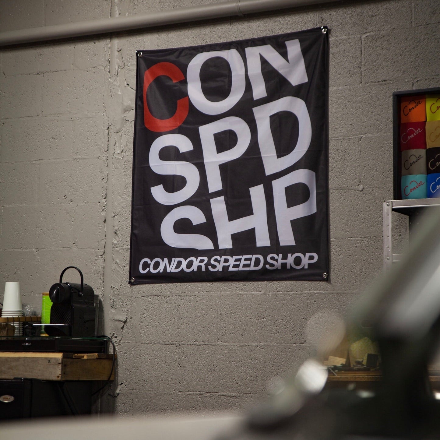 Condor Speed Shop - Condor Wall Banner