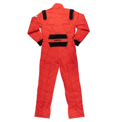 Zamp ZR-11 SFI 3.2A/1 Red Single Layer Youth Race Suit Medium