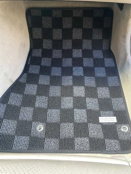 P2M - LEXUS GS300/400 2000-04 FRONT + REAR RACE FLOOR MATS : DARK GREY (P2-CPTGSS160FRDG-TP)