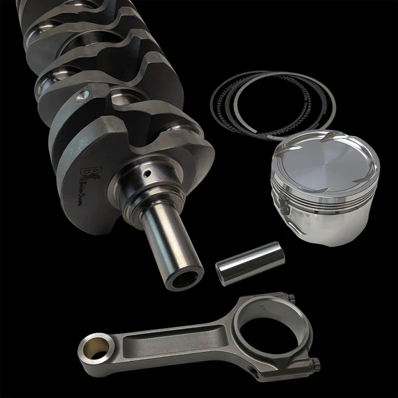 Brian Crower Mitsubishi 4B11T Evo X Stroker Kit-98mm Stroke Billet Crank-I Beam Extreme Rods-Pistons