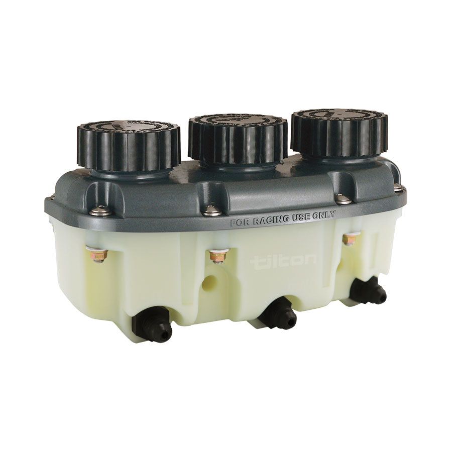 TILTON - 3-Chamber Low Profile Plastic Reservoir