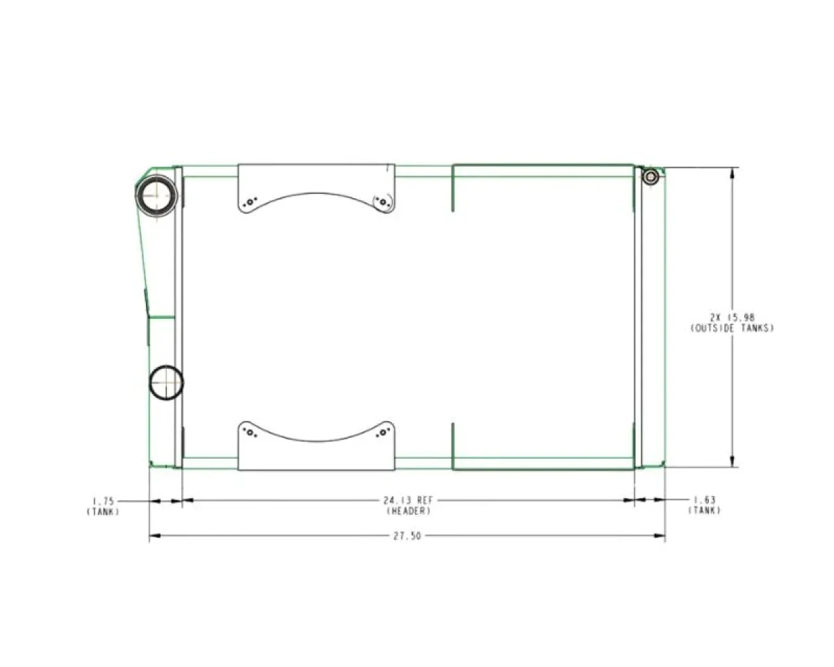 PWR - Late Model Racing Radiators (Closed)