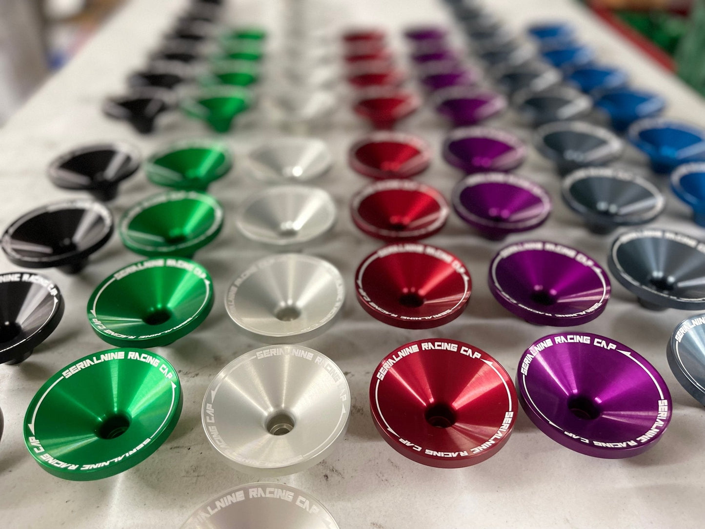 SERIALNINE - TOYOTA HUB CENTER CAPS