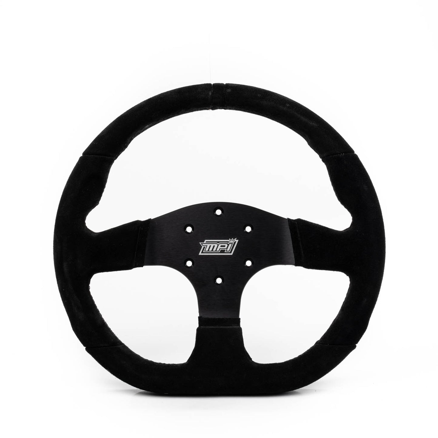Max Papis Innovations - GT2-13-B D-Shaped Suede Steering Wheel