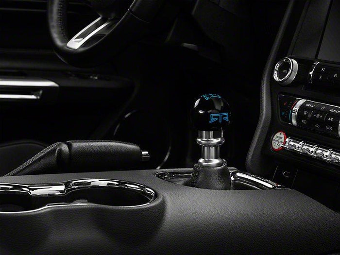 RTR - BLACK SHIFT KNOB - BLUE ENGRAVING (15 - 23 GT, ECOBOOST, V6)