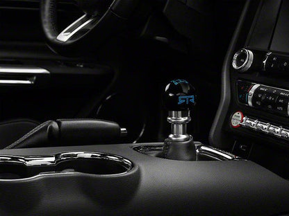 RTR - BLACK SHIFT KNOB - BLUE ENGRAVING (15 - 23 GT, ECOBOOST, V6)