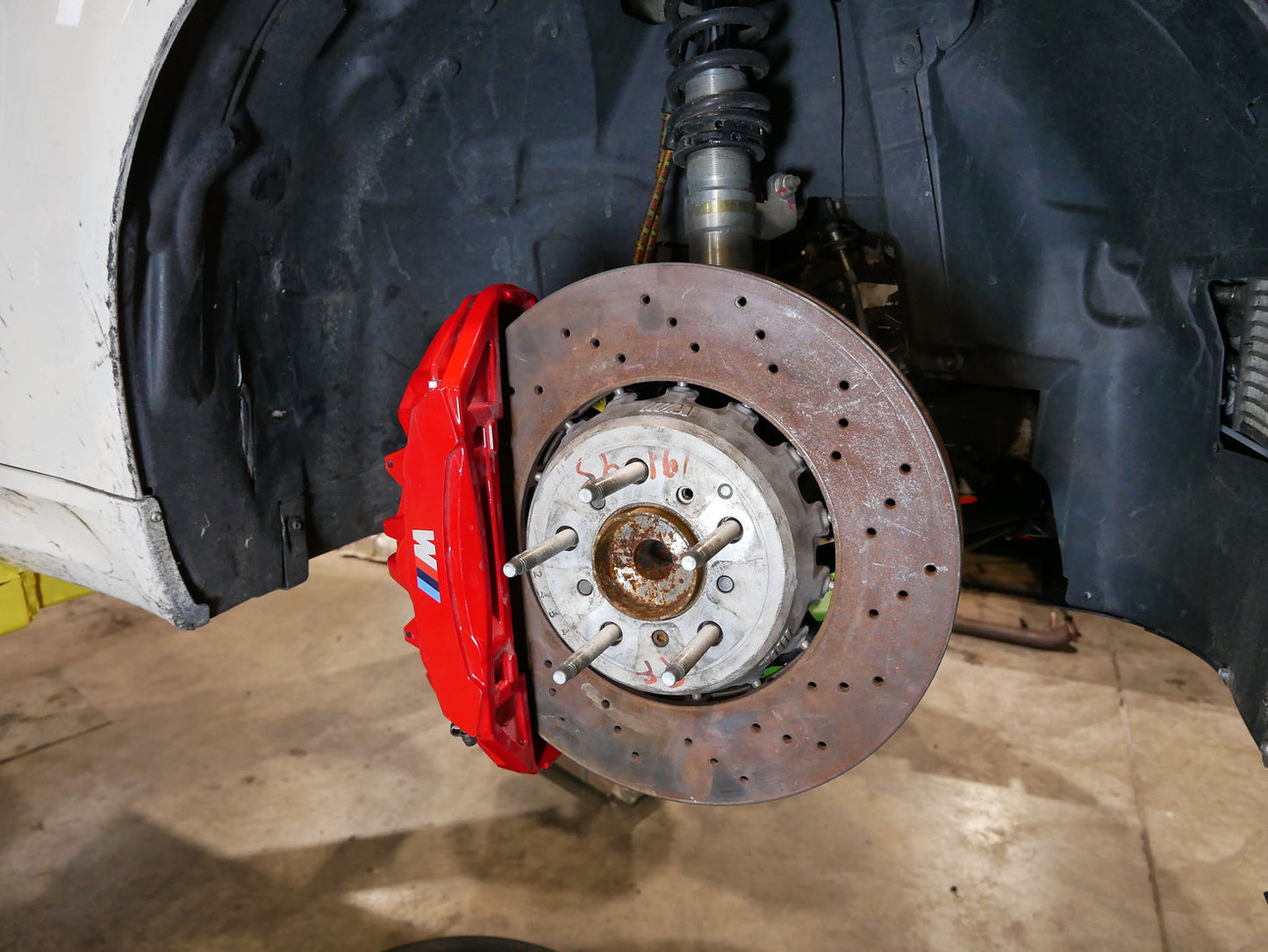 SLG - E9X M3 Big Brake Adapter Kit