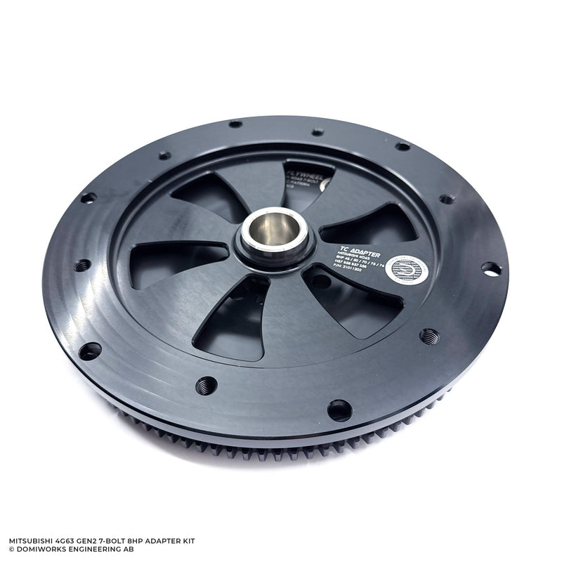 DomiWorks Engineering - MITSUBISHI 4G63 GEN2 - BMW 8HP N57 B58 B57 S58 ADAPTER KIT