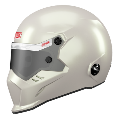 SIMPSON - KINGSNAKE HELMET SA2025 - PEARL WHITE