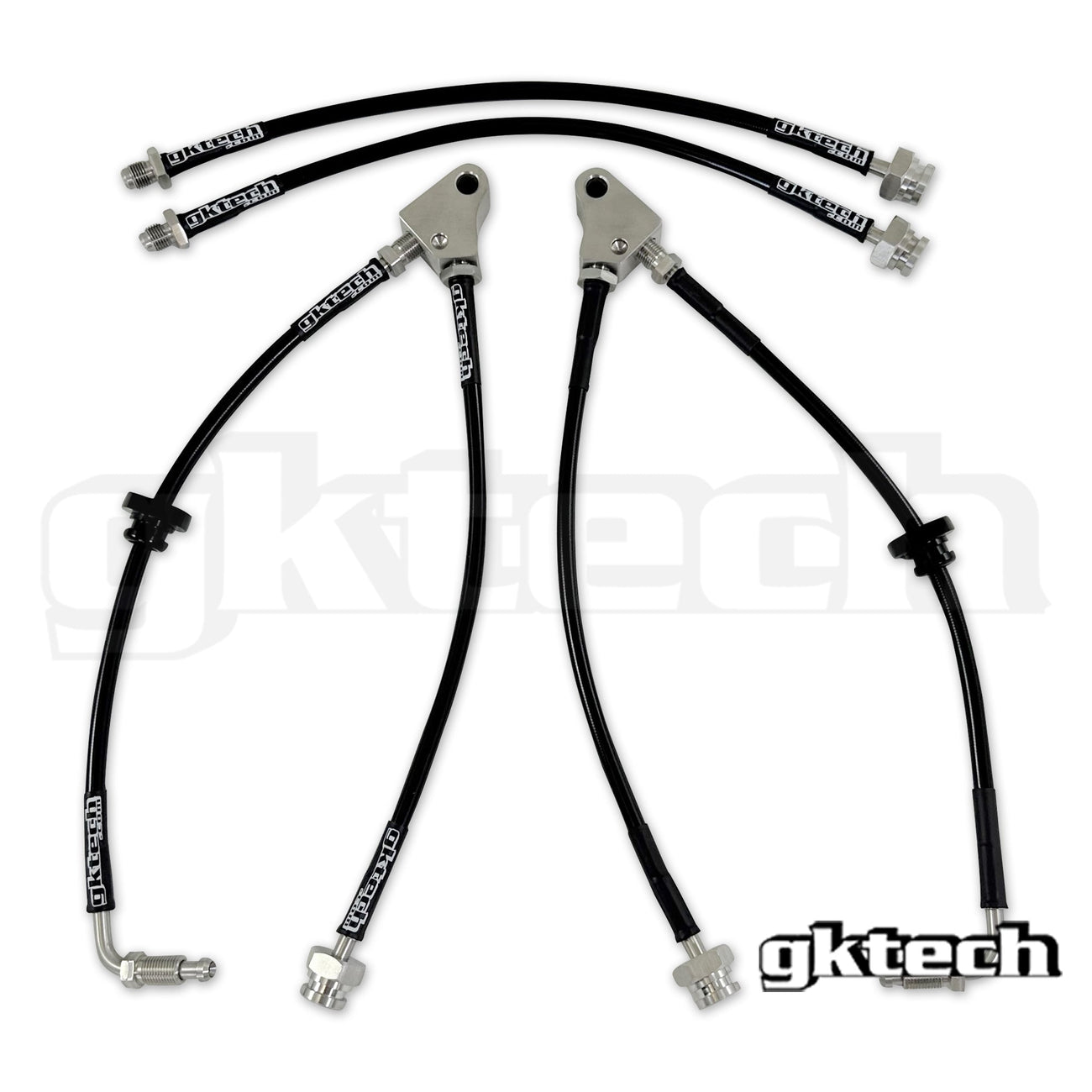LINHAS DE FREIO TRANÇADAS GKTech - R33 GTS-T (R33BRAKELINECOMBO) 
