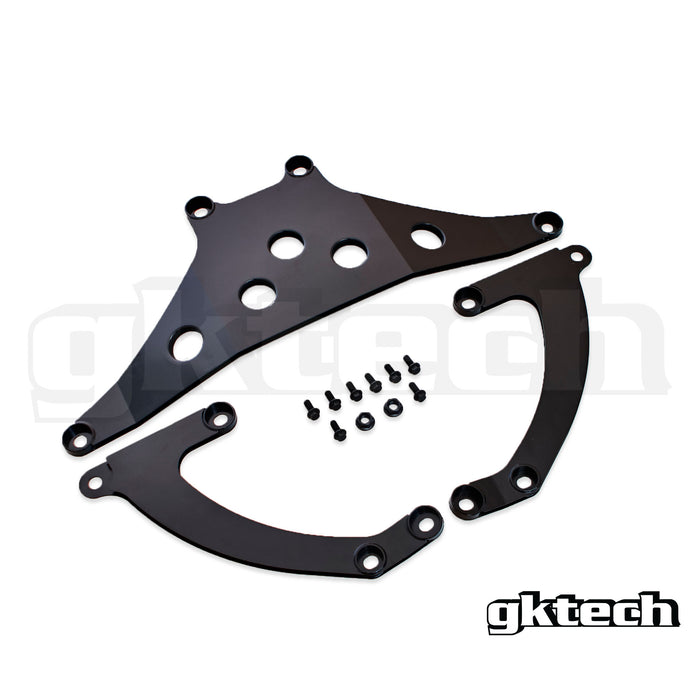 GKTECH - Z33 350Z/Z34 370Z TRANSMISSION CONVERSION CROSSMEMBER FOR S13/S14 GKTECH - Z33 350Z/Z34 370Z TRANSMISSION CONVERSION CROSSMEMBER FOR S13/S14