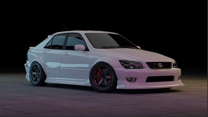 Big Duck Club - Lexus IS300 / Altezza Wide Body Kit (75mm)