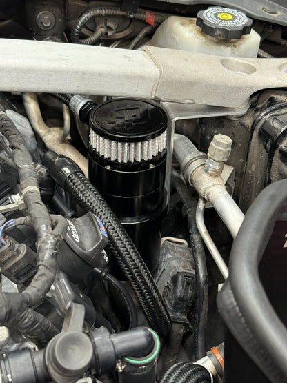 Dedicated Motorsports - DMS Dual -10an Billet Catch Can Kit - Vented