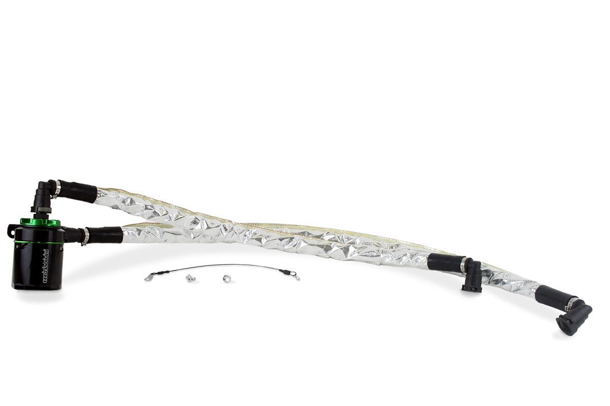Improved Racing - CCS oil catch can kit, C8 Corvette Z06 Coupe