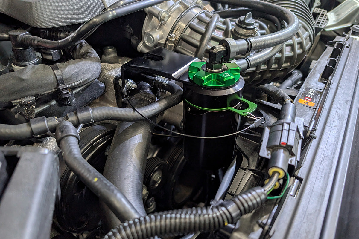 Improved Racing - CCS catch can kit, Gen 6 Camaro SS (except ZL1), 7 oz