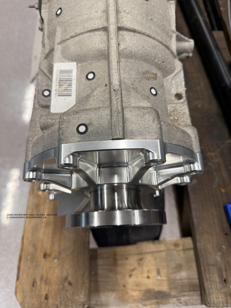 DomiWorks Engineering - LAND ROVER 8HP AWD TO RWD CONVERSION ADAPTER KIT - 1350/SUPRA
