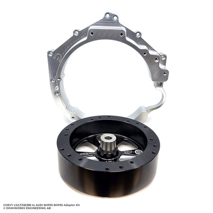DomiWorks Engineering - CHEVY LS/LT/SB/BB TO AUDI 8HP55 ADAPTER KIT