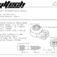 Platinum Racing Products - KS4-P -3 TO 25 KHZ KNOCK SENSOR KIT TO SUIT NISSAN RB20, RB25, RB30, RD28