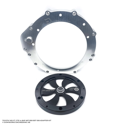 DomiWorks Engineering - TOYOTA 1HD-FT, FTE TO BMW 8HP 45/50/70/75 N57 B58 B57 ADAPTER KIT