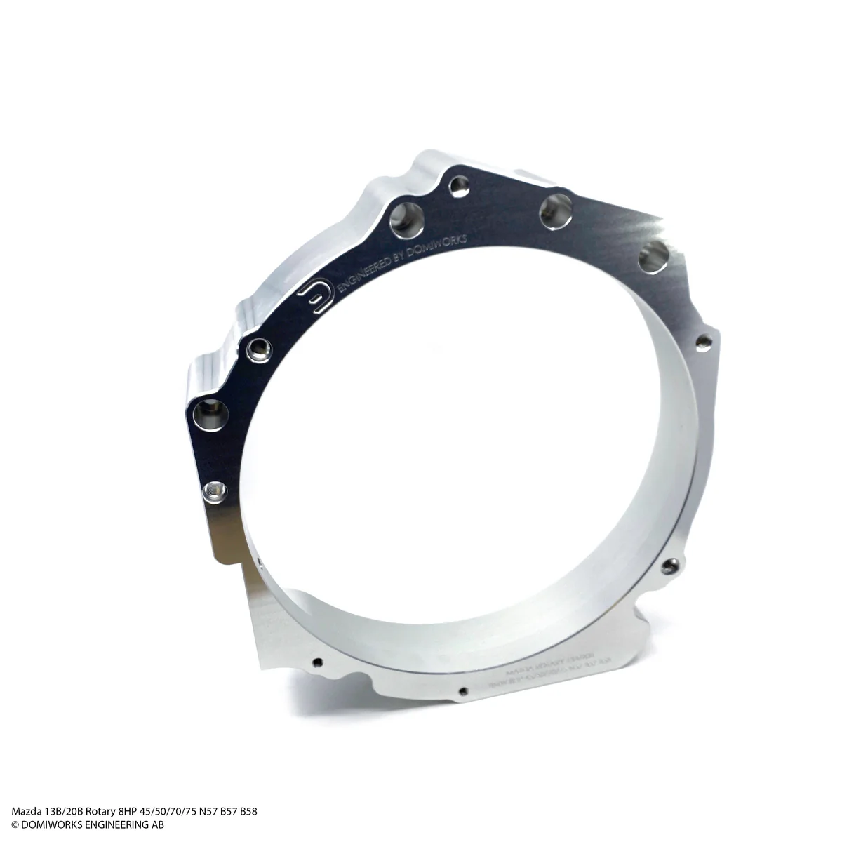 DomiWorks Engineering - MAZDA 13B/20B ROTARY 8HP ADAPTER KIT 45/50/70/75 N57 B57 B58