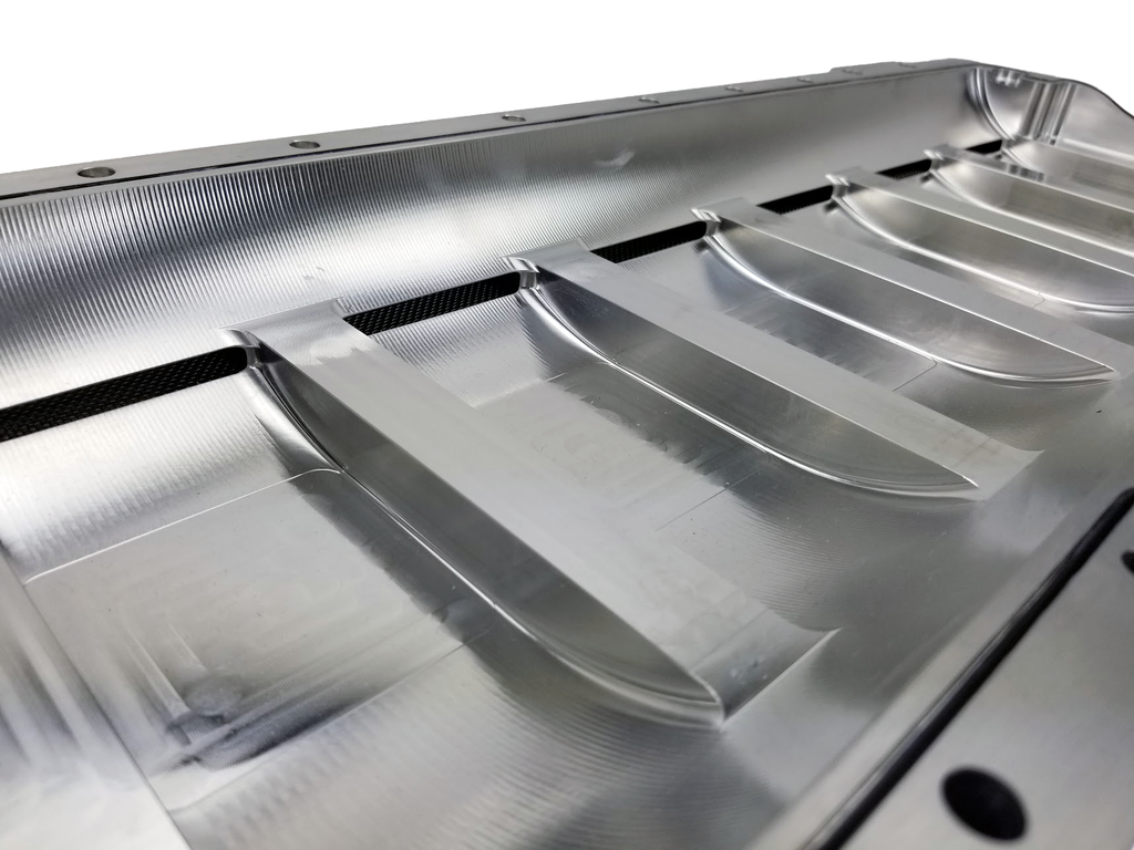PHR - PHR Billet Dry Sump Pan for 2JZ With Air Conditioning, Deep