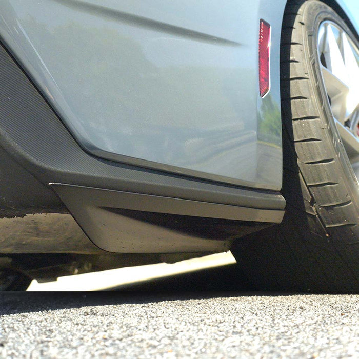 RTR - REAR QUARTER SPLITTERS (24+ MUSTANG)