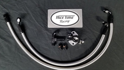 Nice Time Racing KA24DE/KA24E Turbo Plumbing kit SR Location