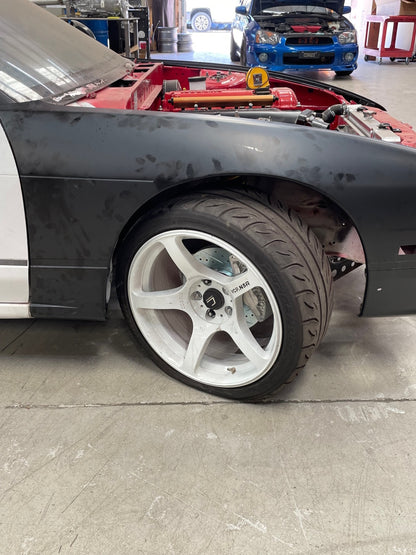 J Replace - OE Replacement Stamped Steel Front Fender - Nissan 240sx 180sx S13 89-94 - Left