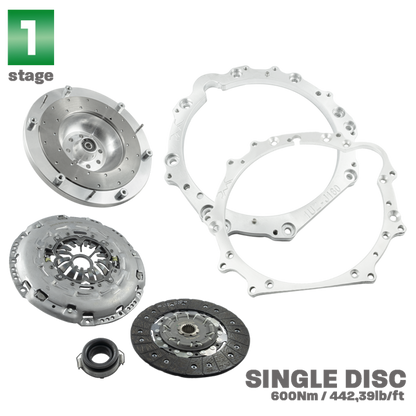 PMC Motorsport - Stage 1 Clutch Kit Toyota Lexus UZ 1UZ 3UZ - Lexus IS200 1G-FE - 240mm / 9.45"
