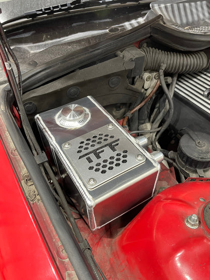 True Focus Fabrication - BMW E36 - Catch Can / Coolant Overflow Combo Tank