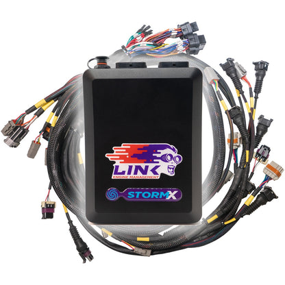 LINK ECU - G4X StormX ECU + Terminated LS Engine Harness Drive-by-Cable Bundle