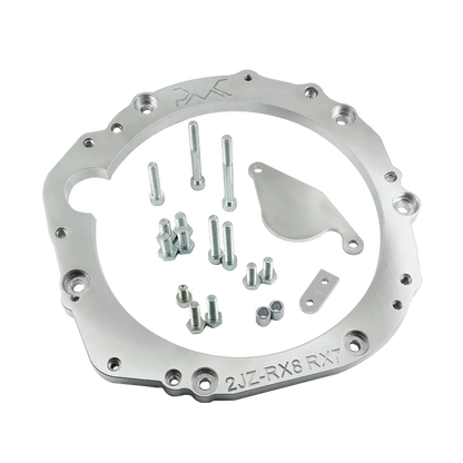 PMC Motorsport - Adapter Kit Toyota JZ 1JZ 2JZ - Mazda RX-8 - 240mm / 9.45" (A-JZ-RX8-BMW)