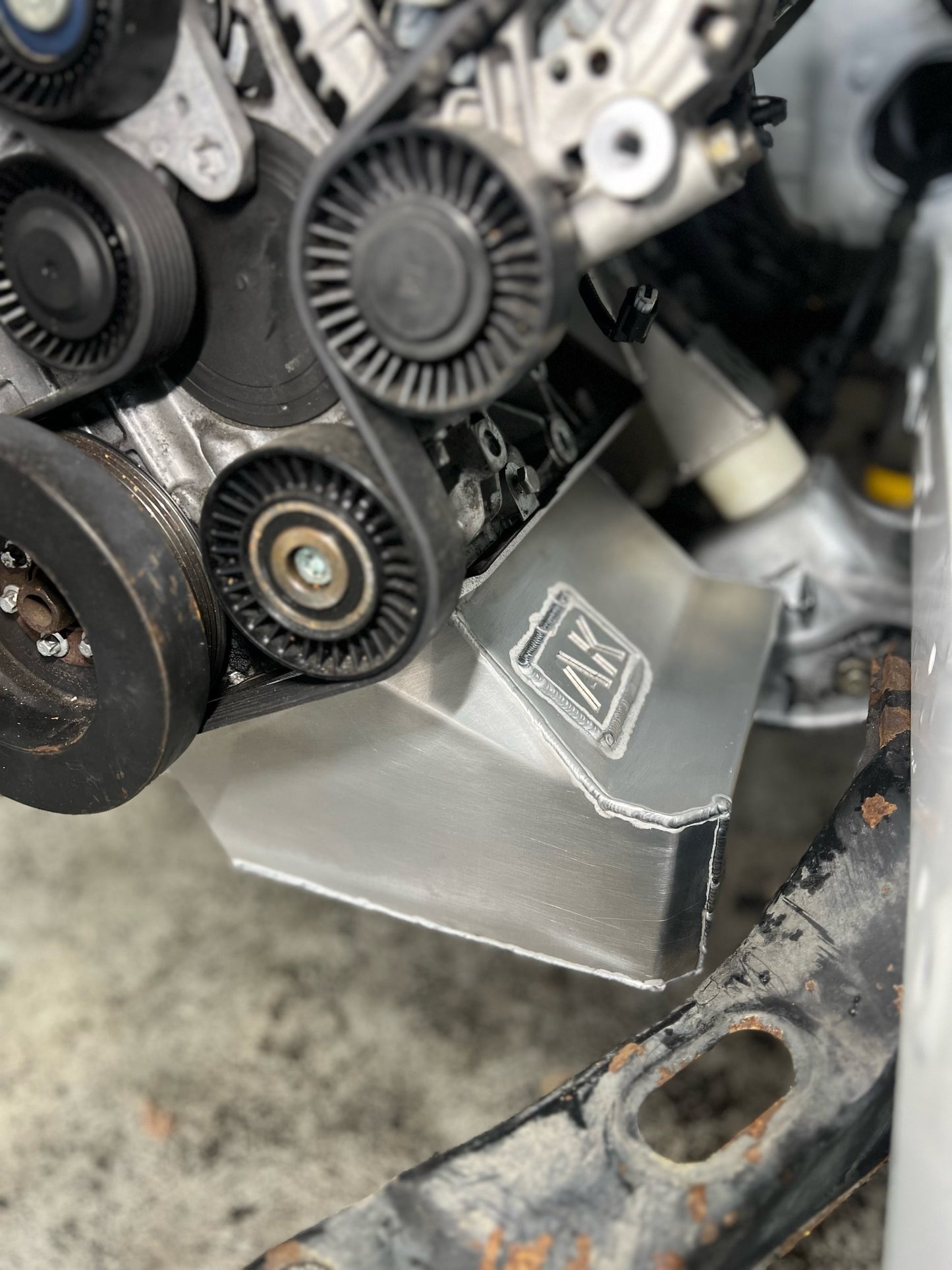 AK N54 to S14 Custom Front Sump Oil Pan