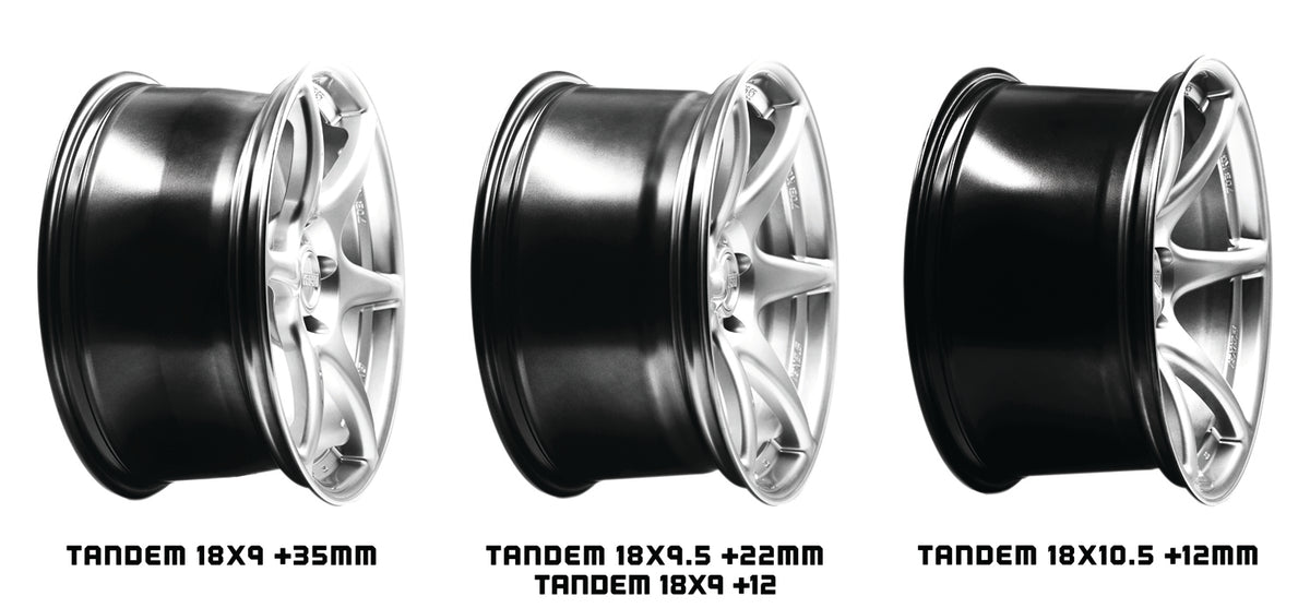 Kansei Wheels - TANDEM - Gloss Gunmetal