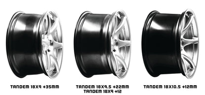 Kansei Wheels - TANDEM - Gloss Gunmetal