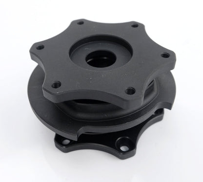 NRG SFI KEY WAY TYPE QUICK RELEASE MATTE BLACK-BLACK