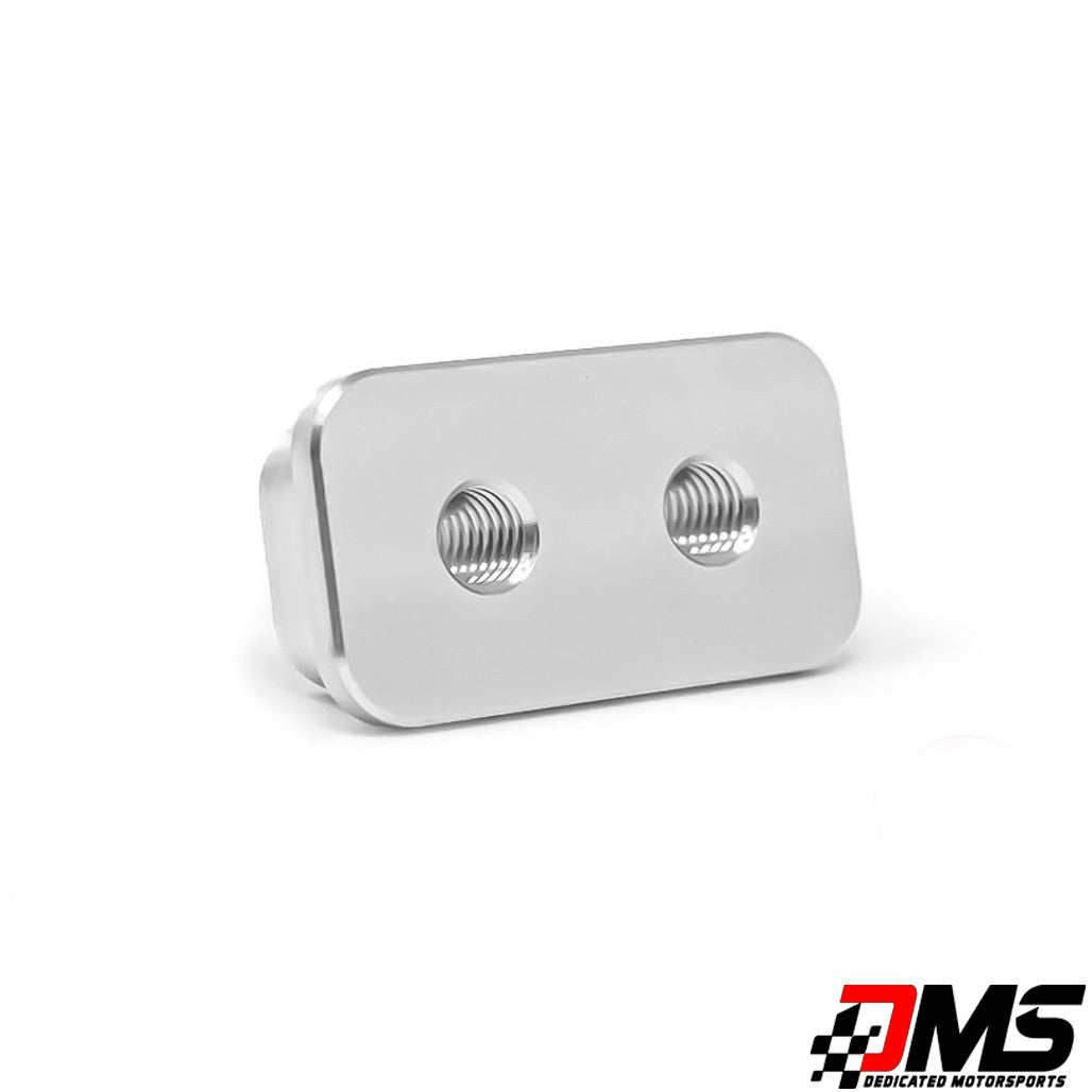 Dedicated Motorsports - Aluminum Weld on 2 Bolt Mounting Flange