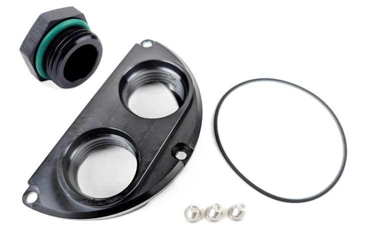 Improved Racing - CCR oil catch can recirculation adapter